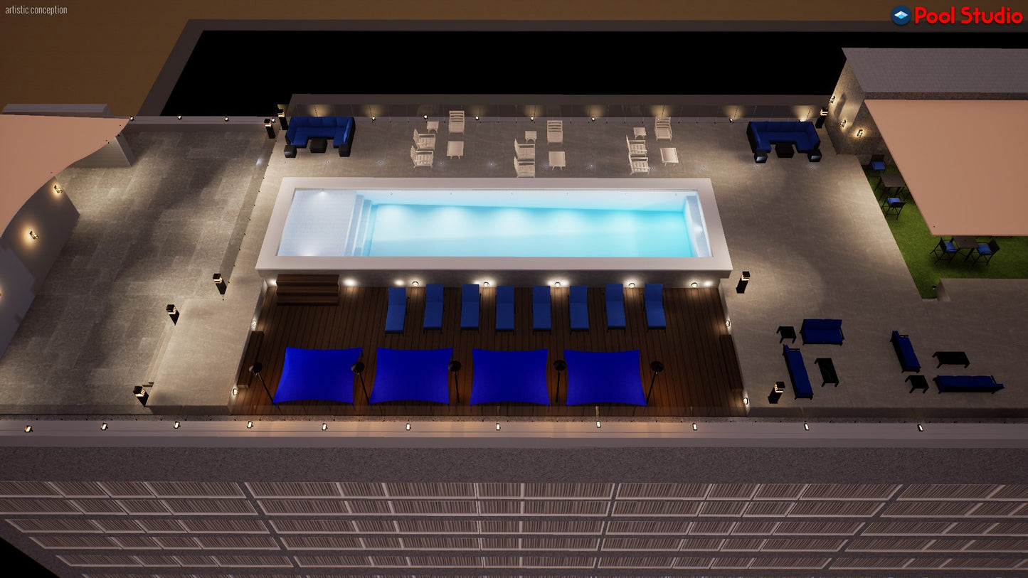 3D Pool Design Service