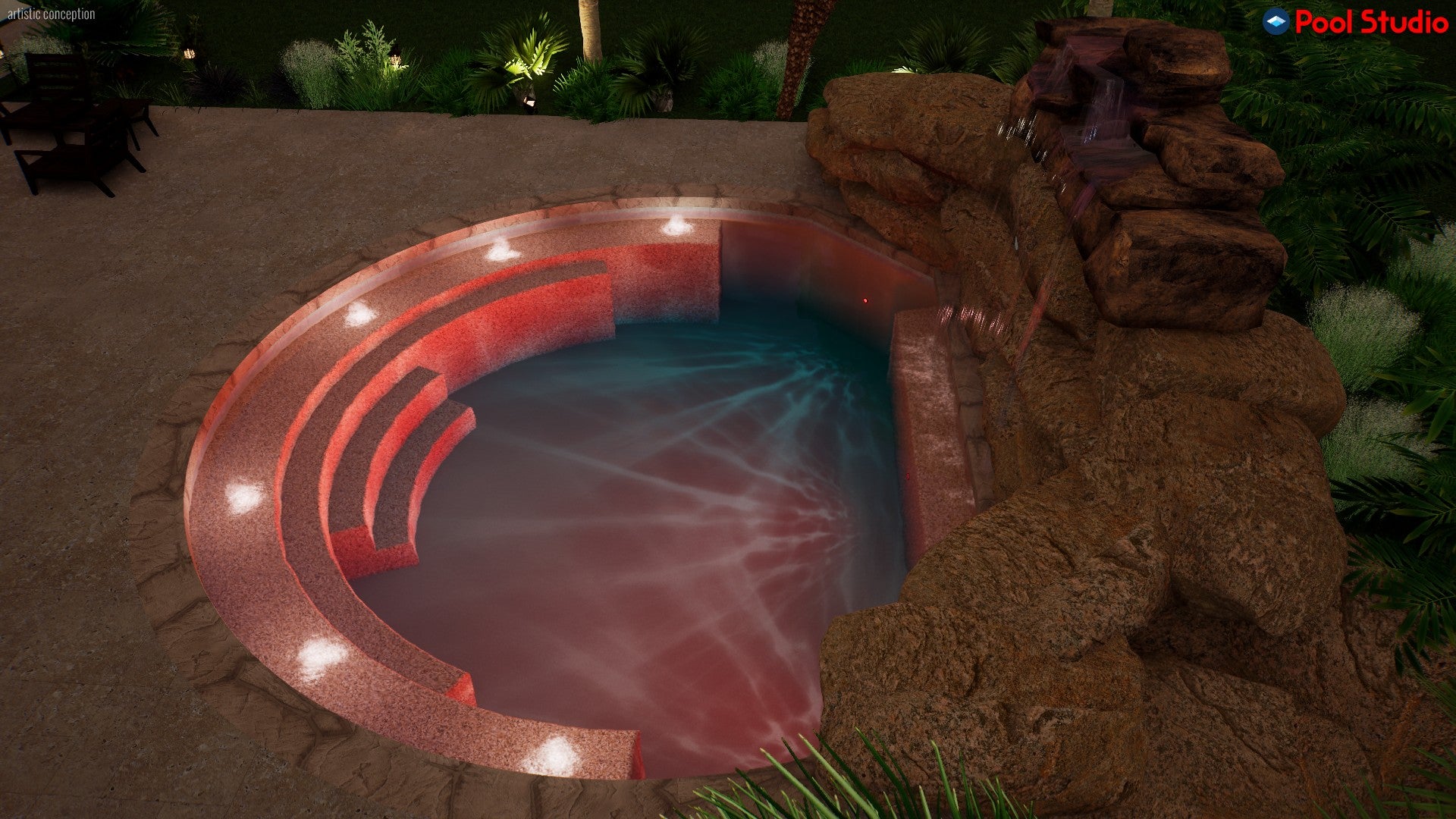 3D pool designer