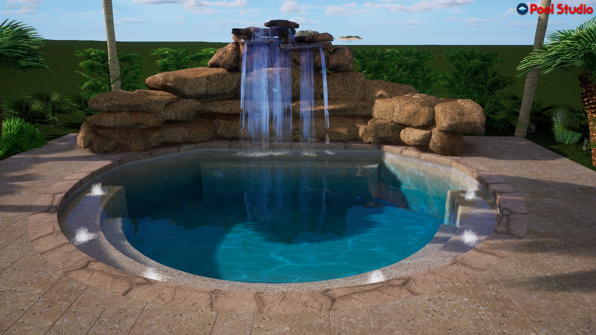 3D pool designer