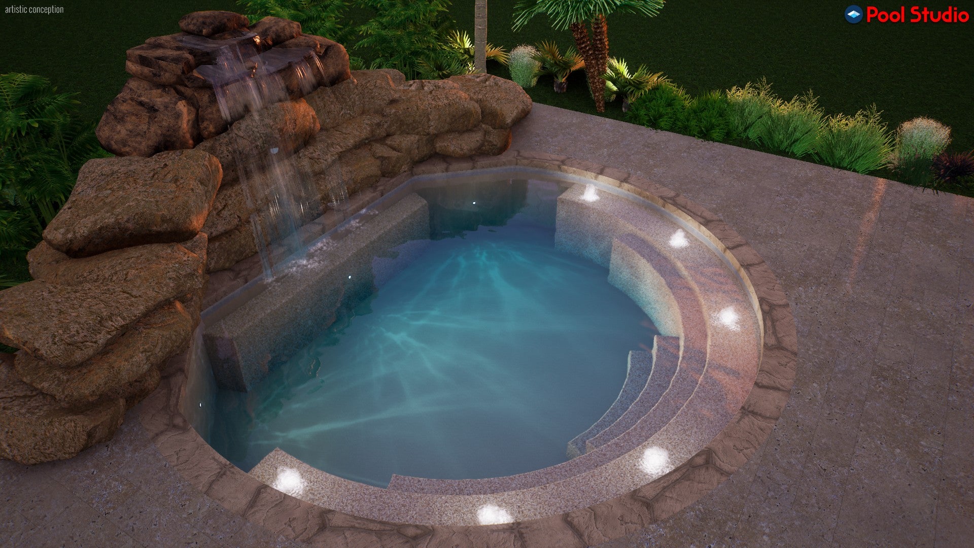 3D pool designer