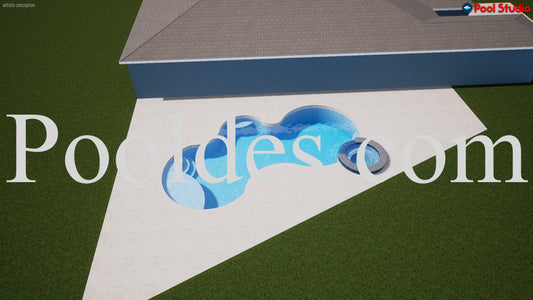 "Yablon" Freeform 3D POOL DESIGN